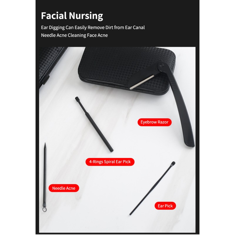 Manicure Set Manufacturer - Custom 10 in 1 Nail Care Tools