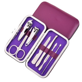 Nail Care Kit Manufacturer - Custom PU Travel Manicure Pedicure Set