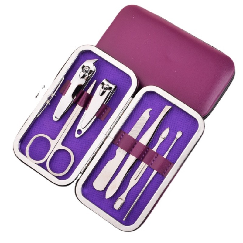 Nail Care Kit Manufacturer - Custom PU Travel Manicure Pedicure Set