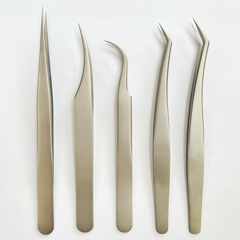 Eyelash Curler Factory - OEM 430 Stainless Steel Gold Applicator