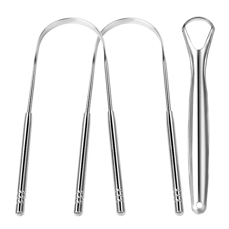 Tongue Scraper Supplier - Bulk 3-Pack With Travel Case
