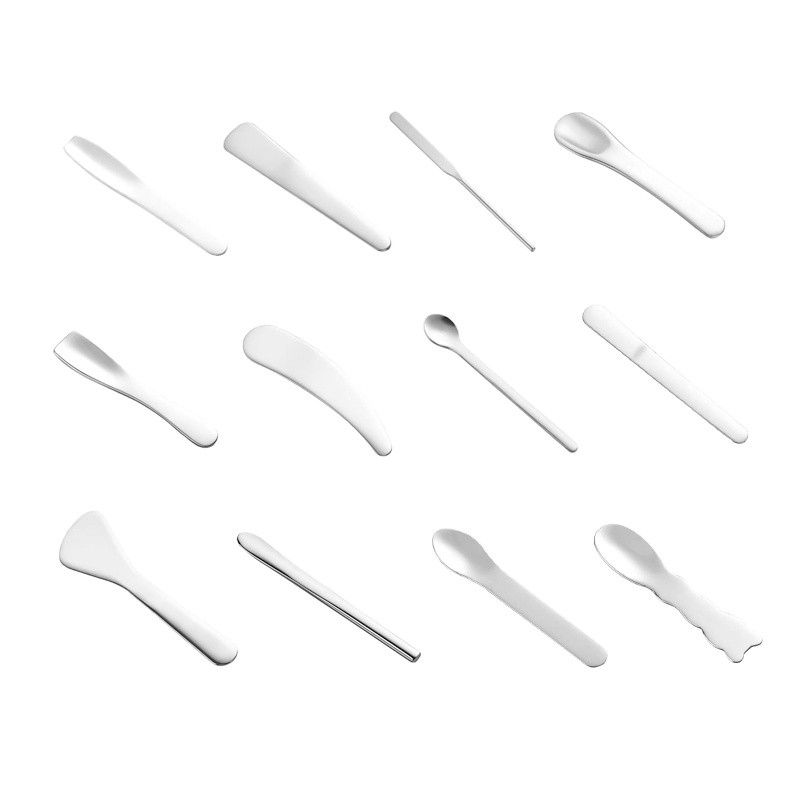 Cosmetic Spoon Supplier - Bulk Stainless Steel Mini Spatula