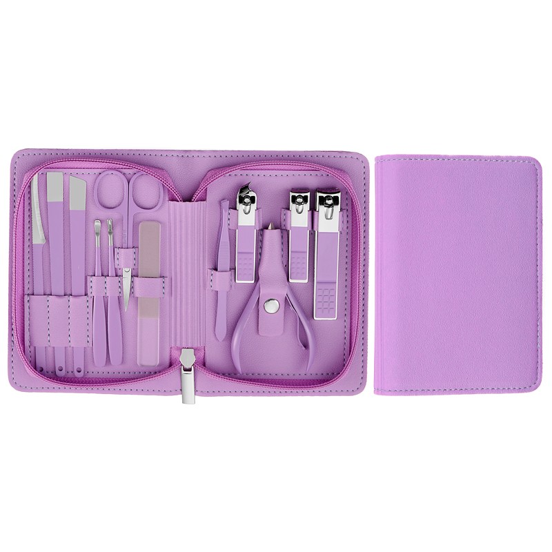 Manicure Set Manufacturer - Custom 10pcs Beauty Nail Care Tools