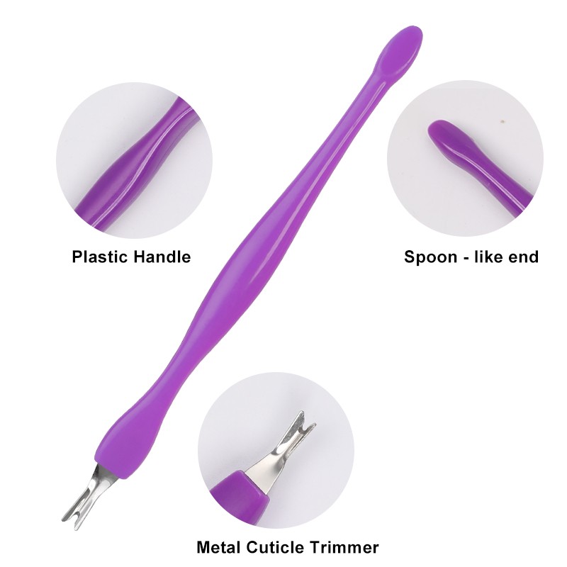 Cuticle Remover Supplier - Bulk V-Shaped Plastic Handle