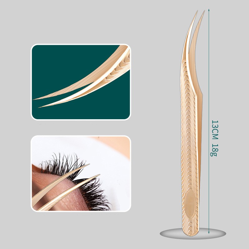 Eyelash Tweezers Supplier - Bulk Professional Pointed Tip Beauty Tool