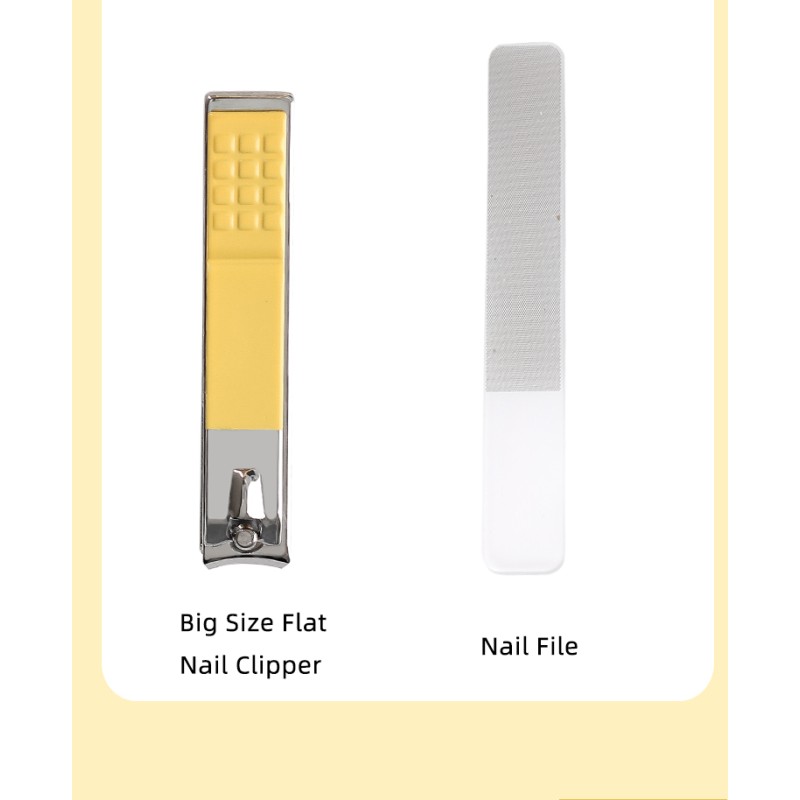 Nail Clipper Supplier - Bulk 4pcs Carbon Steel Black Clipper Set