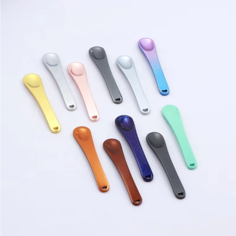 Beauty Spoon Supplier - Bulk Gold Metal Cosmetics Spatula