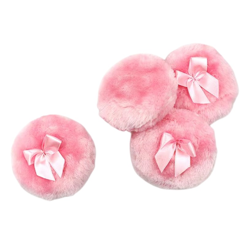 Powder Puff Manufacturer - Custom Soft Plush Velour Puffs