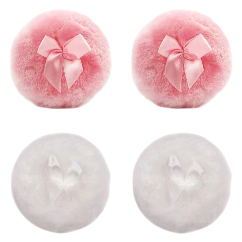 Powder Puff Manufacturer - Custom Soft Plush Velour Puffs