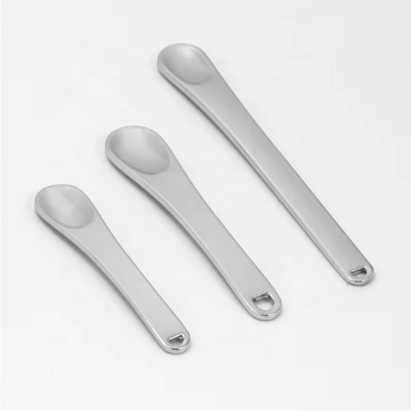 Beauty Spoon Supplier - Bulk Gold Metal Cosmetics Spatula