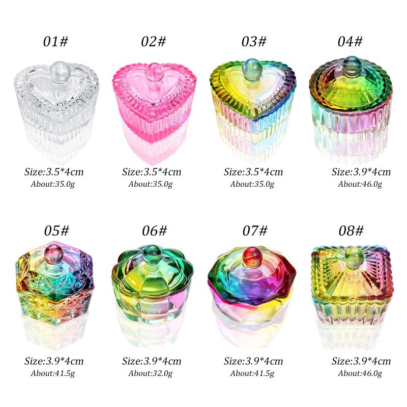 Nail Art Cup Factory - OEM Acrylic Powder Crystal Cup