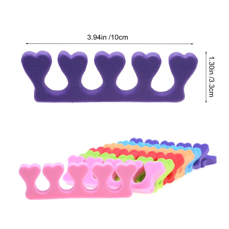 Finger Divider Manufacturer - Custom 2 Pcs Toe Separators Set