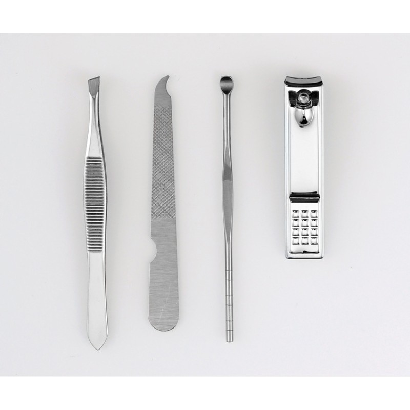Travel Nail Kit Supplier - Bulk 4PCS Portable Grooming Set
