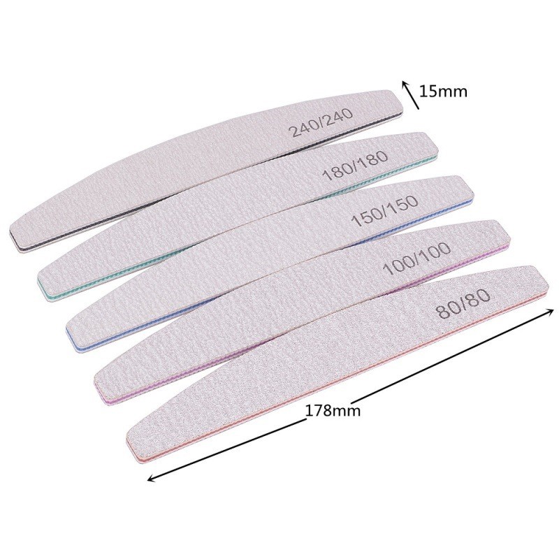 Nail Files Supplier - Bulk Colorful PS Board Emery Board