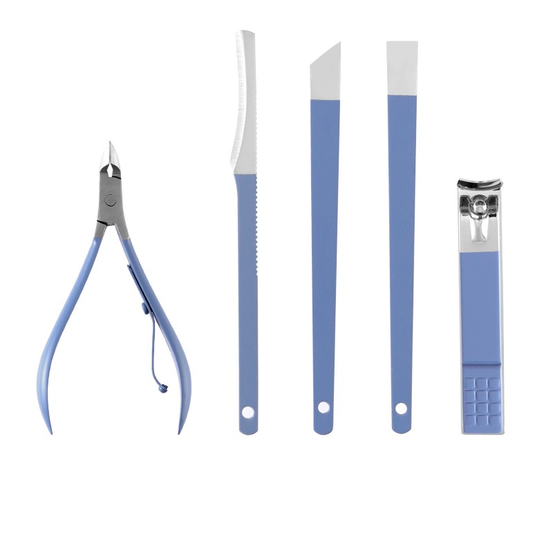 Manicure Set Factory - OEM 12 Pcs Mens With Leather Case