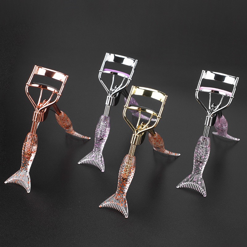 Eyelash Curler Factory - OEM A4 Glitter Mermaid Series Active