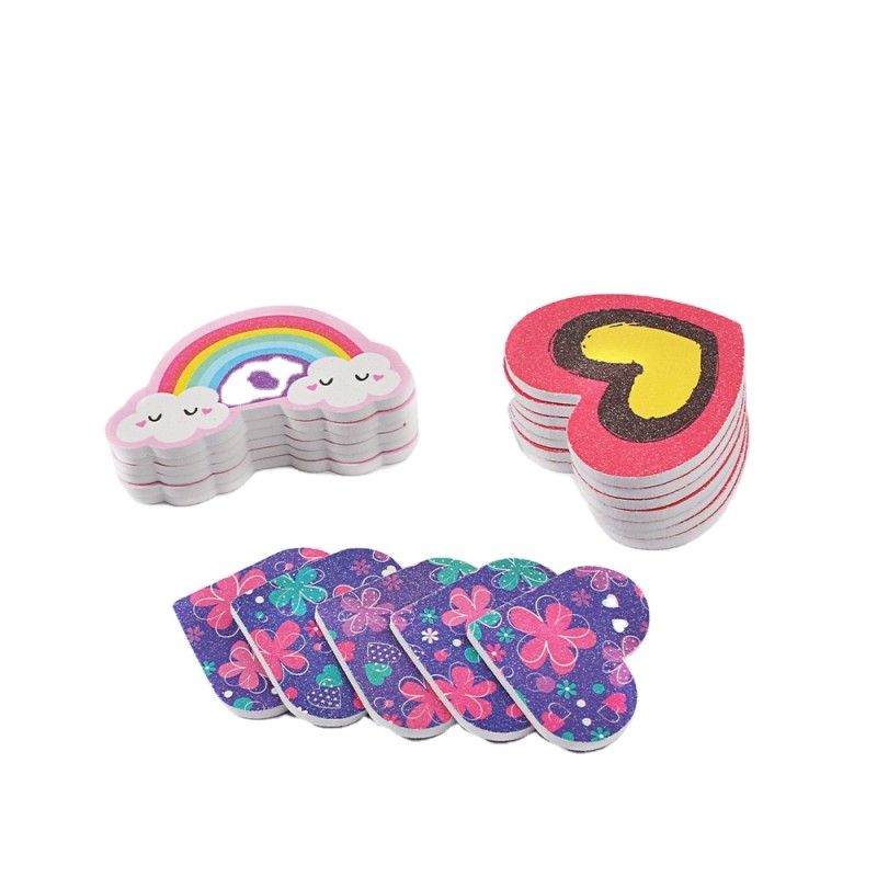 Heart Nail File Manufacturer - Custom Double-sided Printing