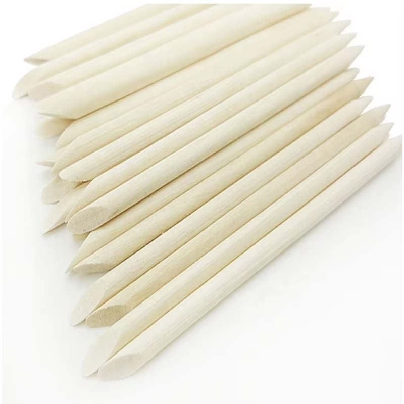 Orange Wood Stick Manufacturer - Custom 7.5cm-17cm Pusher