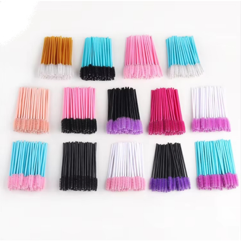 Eyelash Brush Supplier - Bulk 50PCS Disposable Wand