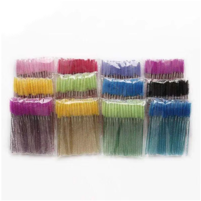 Eyelash Brush Supplier - Bulk 50PCS Disposable Wand