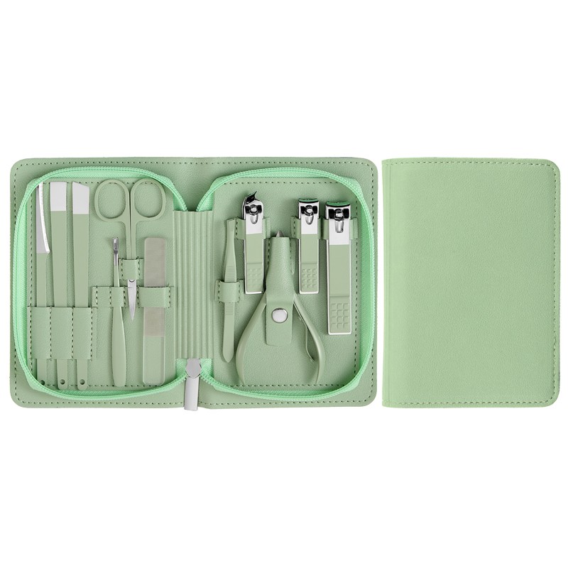 Manicure Set Manufacturer - Custom 10pcs Beauty Nail Care Tools