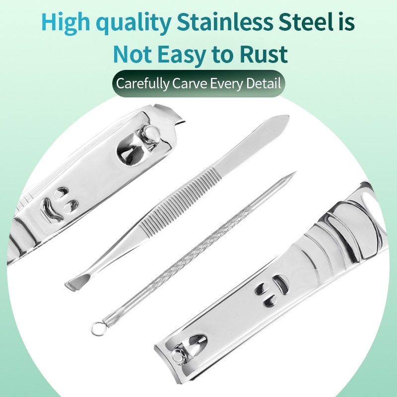 Manicure Kit Manufacturer - Custom 10 in 1 Nail Care Set