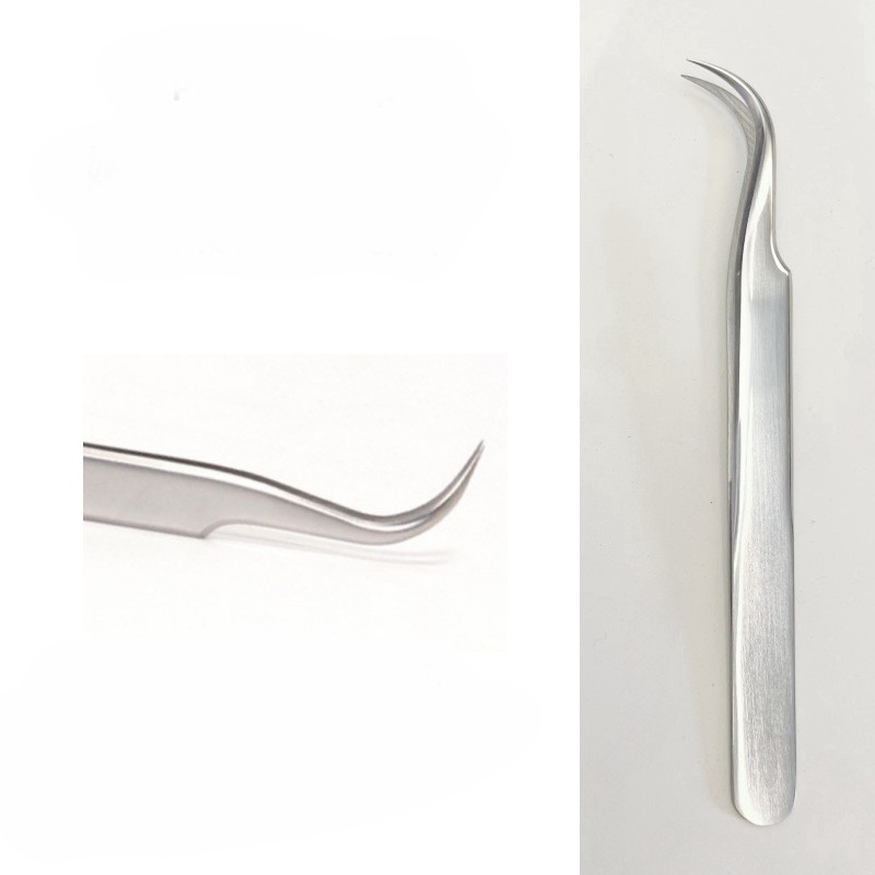 Eyelash Tweezers Supplier - Bulk L Shape Fiber Tip Applicators