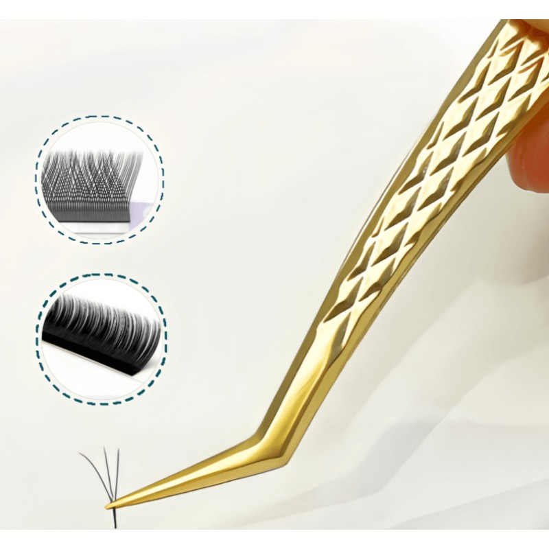 Eyelash Tweezers Supplier - Bulk Professional Pointed Tip Beauty Tool