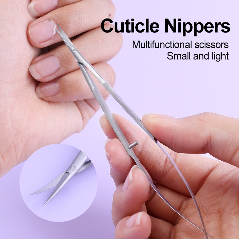 Nail Scissors Supplier - Bulk Professional Curved Tip Scissors