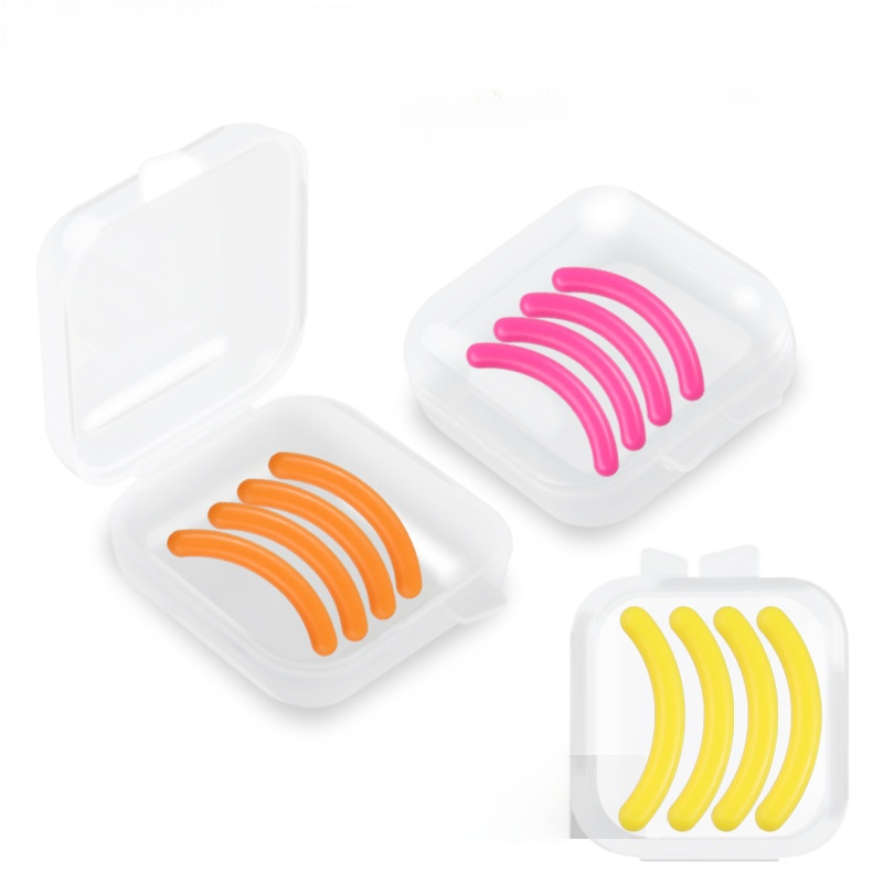 Eyelash Curler Pads Factory - OEM 4 Pcs Silicone Replacement Pads