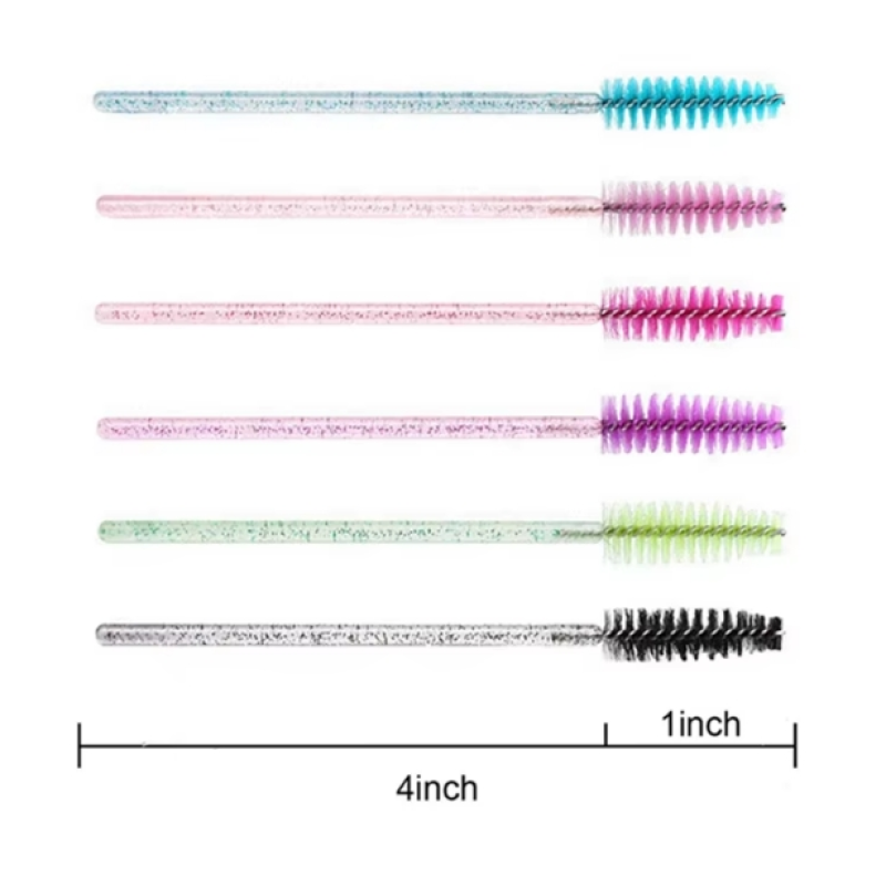 Crystal Mascara Wand Manufacturer - Custom Glossy Handle Brush