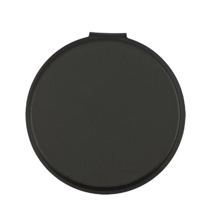 Pocket Mirror Manufacturer - Custom Round Pu Leather Standing