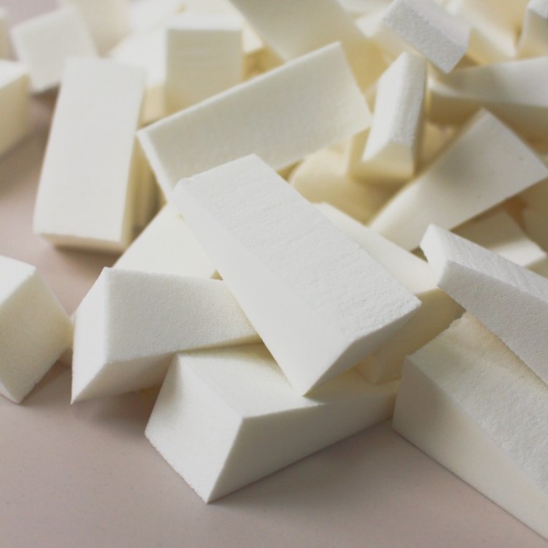 Wedge Sponge Factory - OEM White Latex SBR Disposable