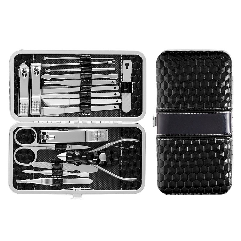 Manicure Kit Factory - OEM 18 Pcs Stainless Steel Nail Tool Set