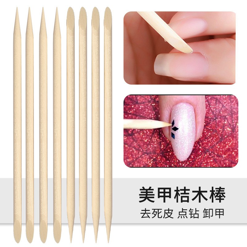 Nail File Sticks Supplier - Bulk Wooden Cuticle Pushers