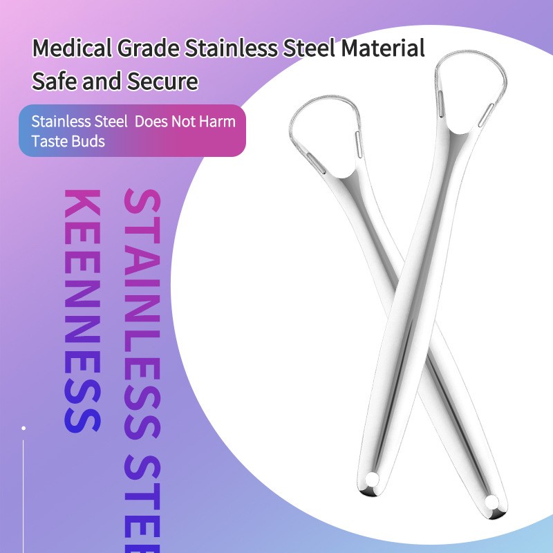 Tongue Cleaner Supplier - Bulk Stainless Steel Scraper Tool