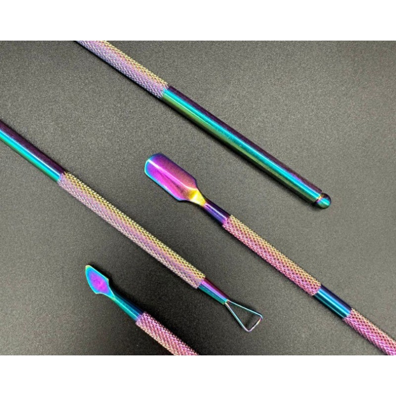 Cuticle Pusher Manufacturer - Custom Double Sided Silver Gold