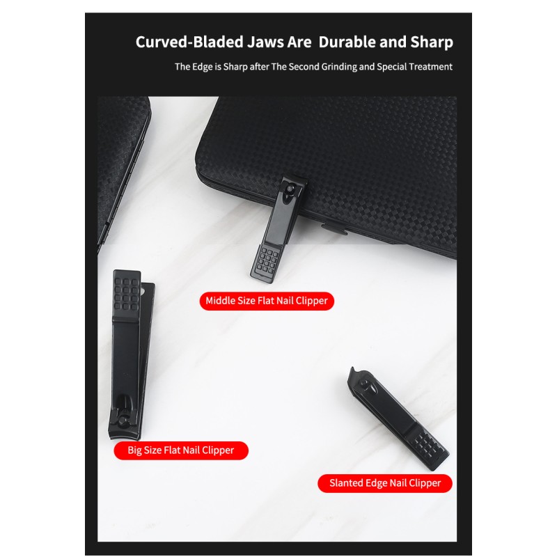 Manicure Set Manufacturer - Custom 10 in 1 Nail Care Tools