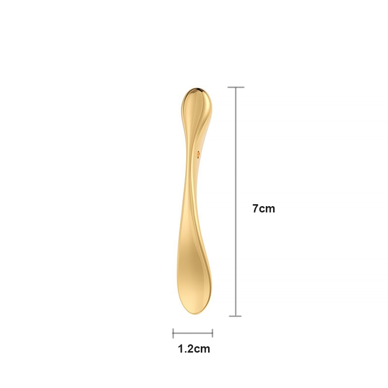 Cosmetic Spoon Factory - OEM Zinc Alloy Meal Facial Scoop