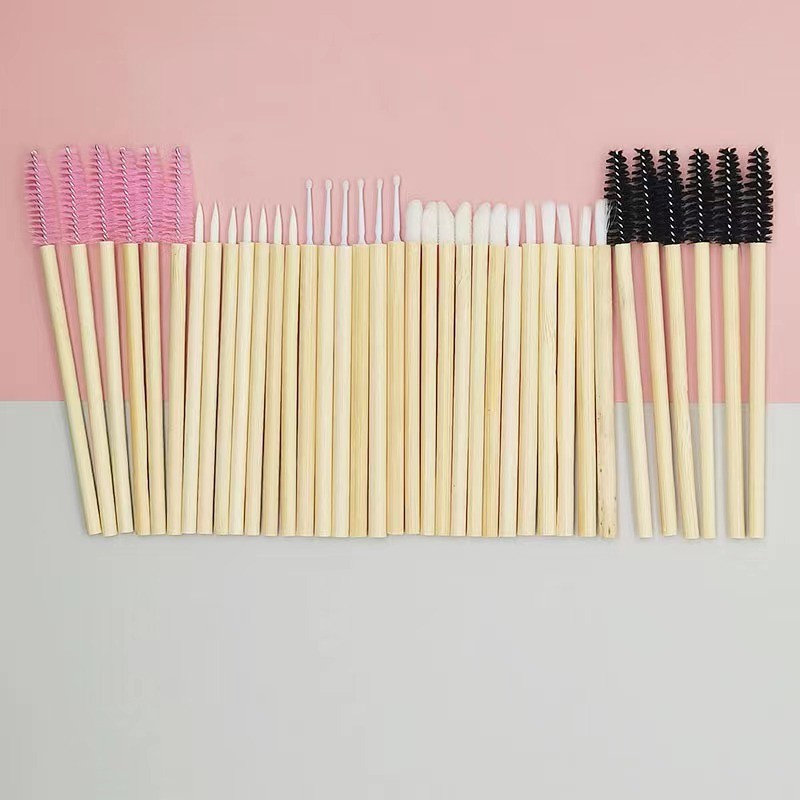 Eyelash Brush Supplier - Bulk Eco-friendly Bamboo Handle