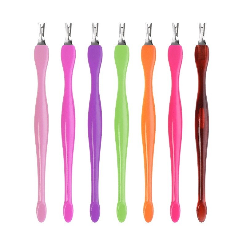 Cuticle Remover Supplier - Bulk V-Shaped Plastic Handle