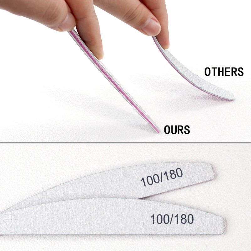 Nail File Supplier - Bulk Disposable Zebra Manicure File