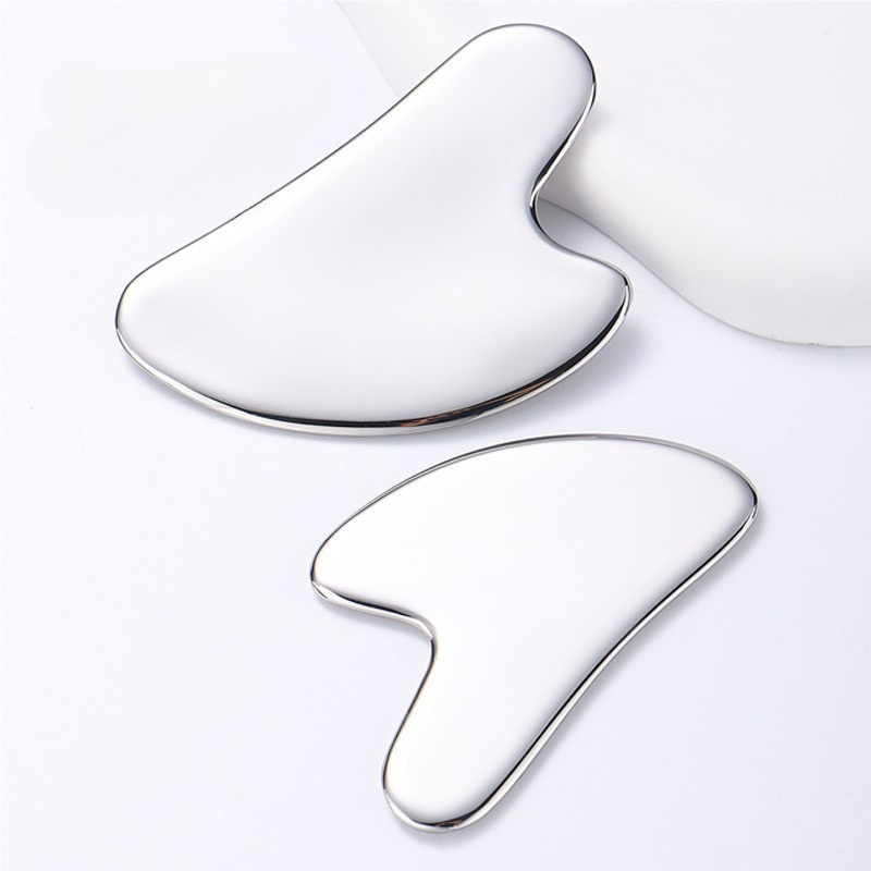 Stainless Steel Gua Sha Manufacturer - Custom 8.65.3cm Tool