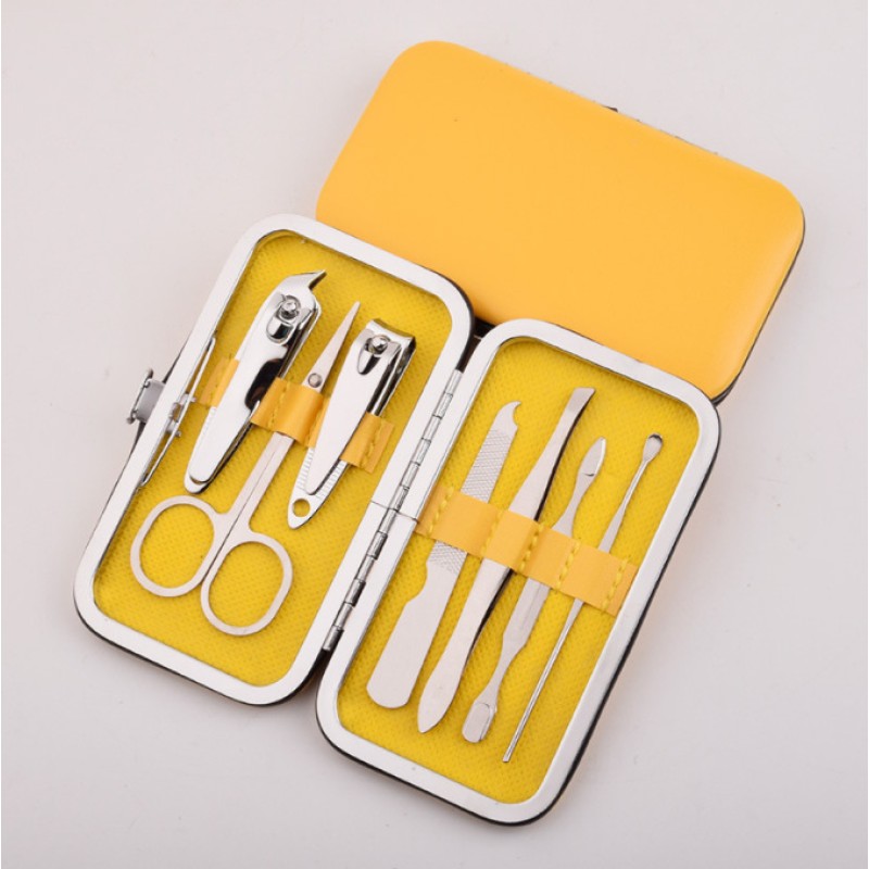 Nail Care Kit Manufacturer - Custom PU Travel Manicure Pedicure Set