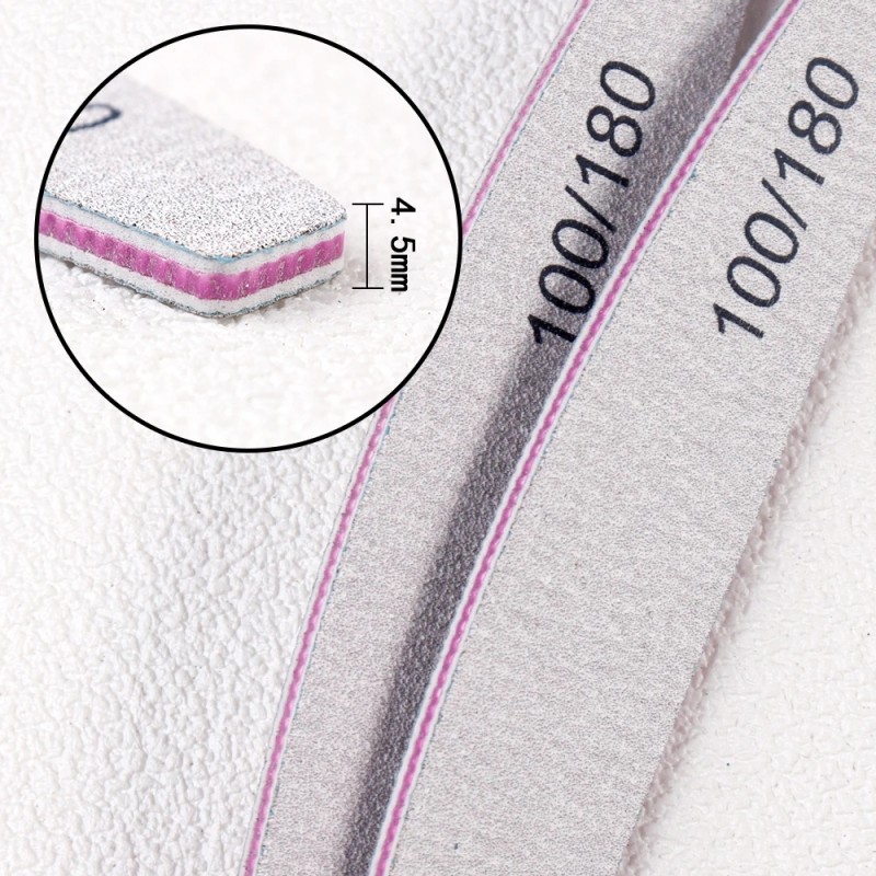 Nail File Supplier - Bulk Disposable Zebra Manicure File