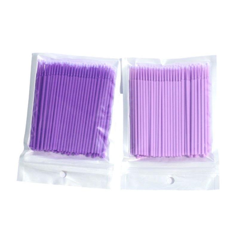 Micro Brush Supplier - Bulk 100pcs Eyelash Extension Applicator