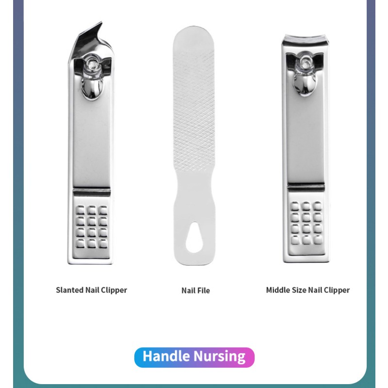 Manicure Kit Factory - OEM 18 Pcs Stainless Steel Nail Tool Set