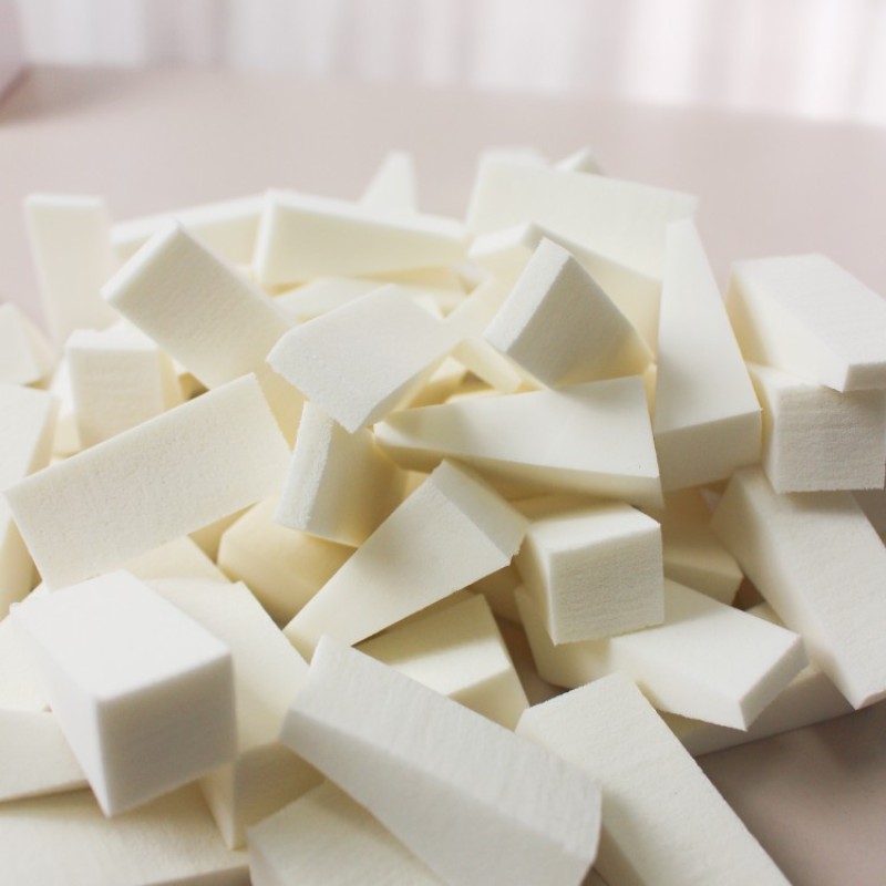 Wedge Sponge Factory - OEM White Latex SBR Disposable