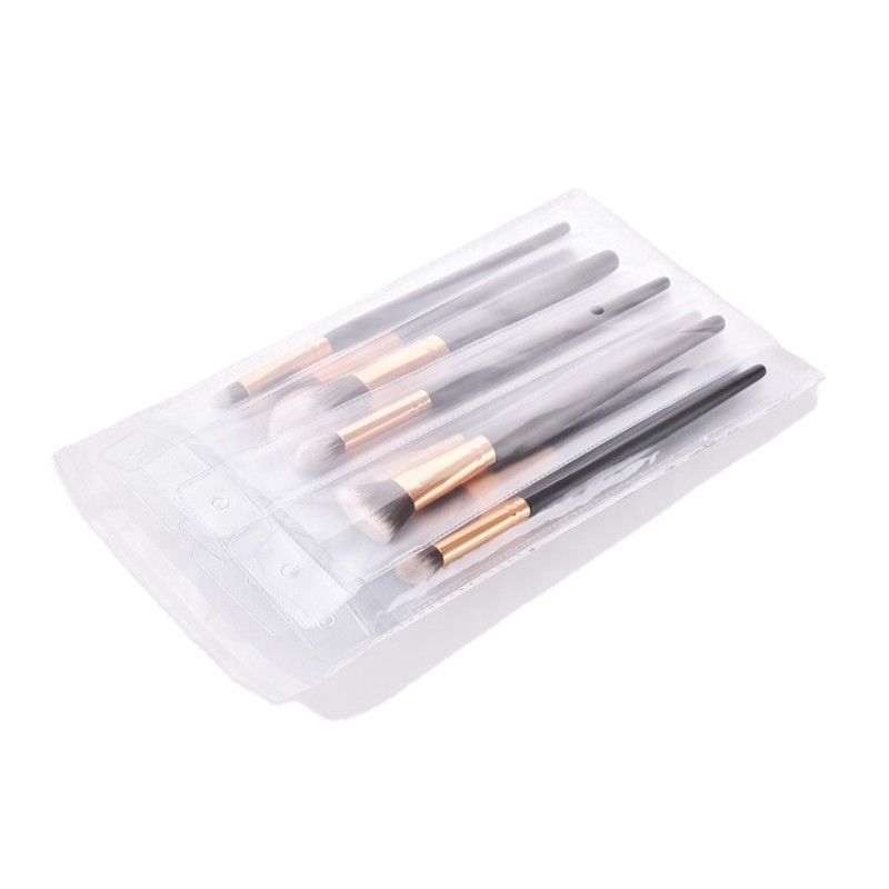 Kabuki Brush Set Factory - OEM 10 Pcs Synthetic Brush Set