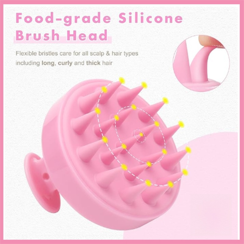 Scalp Scrubber Manufacturer - Custom Wet Dry Massage Brush